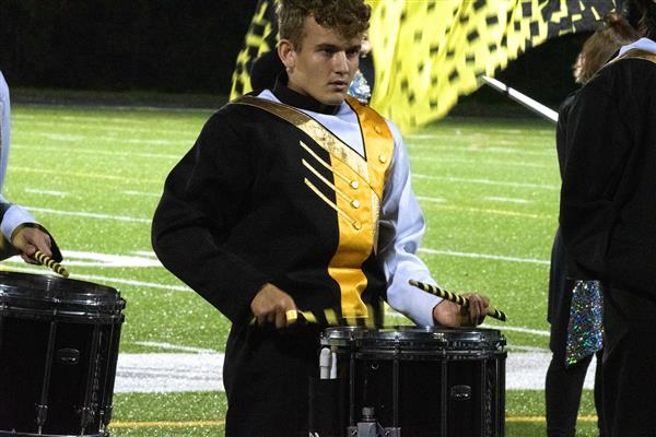 Northeast High School Marching Band Performing